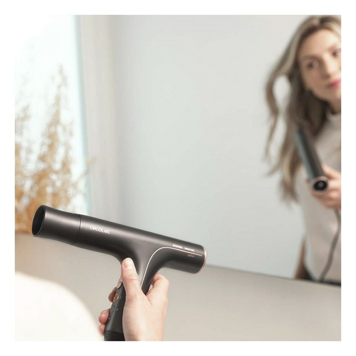 Föhn Cecotec IoniCare 6000 Rockstar Soft Zwart 1200 W - Schoonheid, Haarverzorging - Cecotec