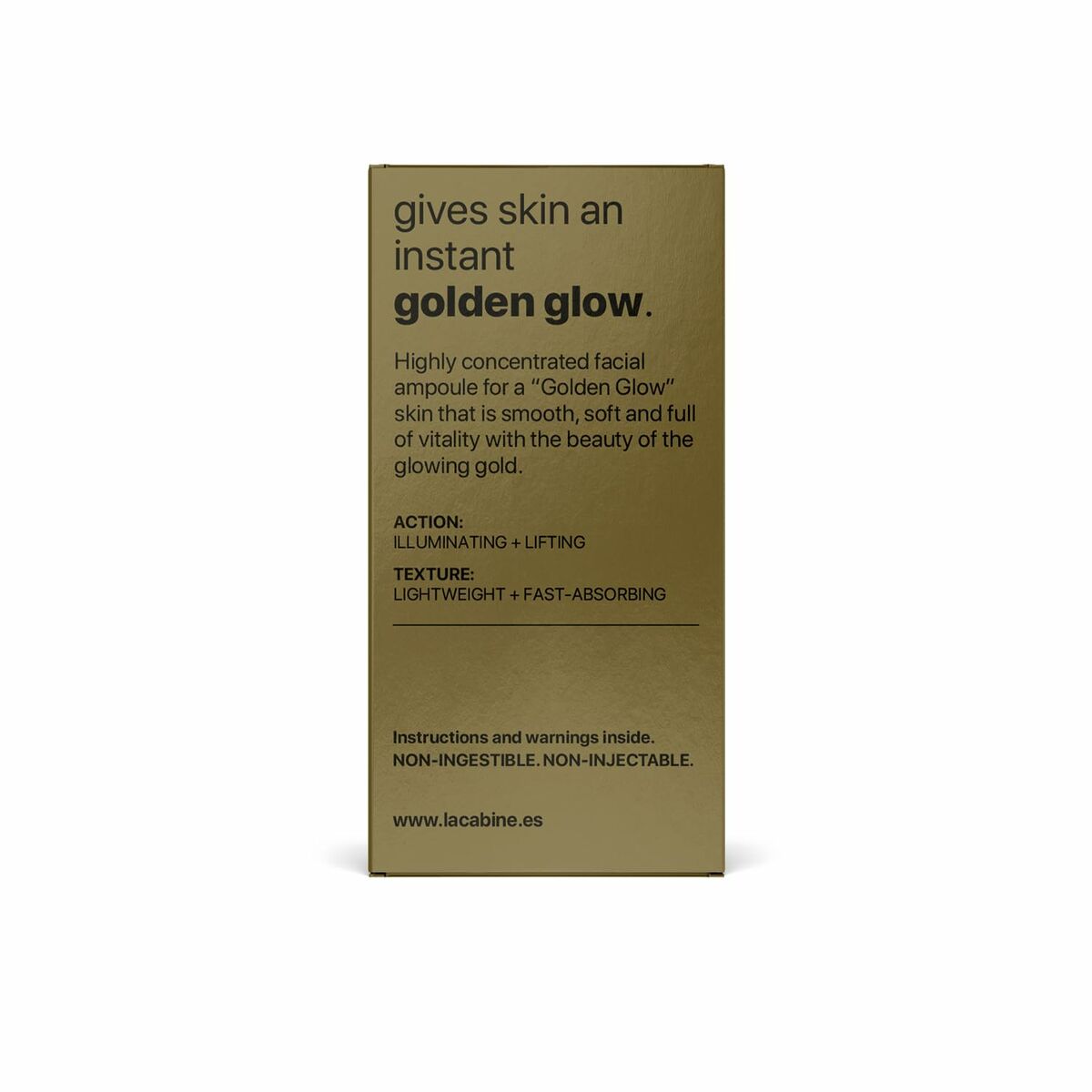 Ampullen laCabine 24K GOLD FLASH 2 ml 10 Stuks