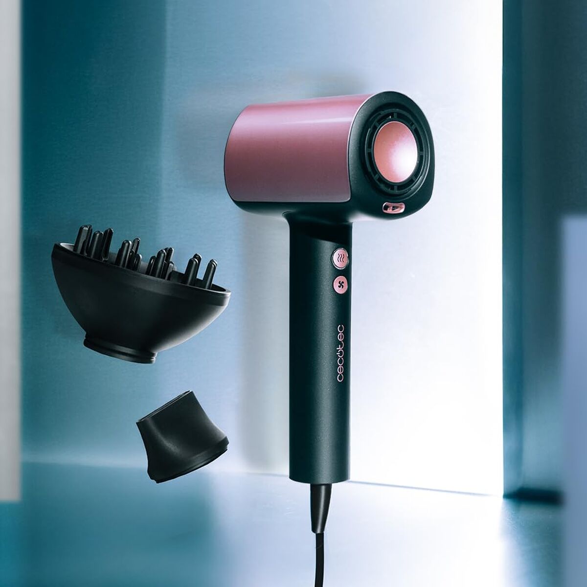 Cecotec Föhn DryGlam Nano Plasma 1600W Ionisator Stil Zwart Brushless - Schoonheid, Haarverzorging - Cecotec