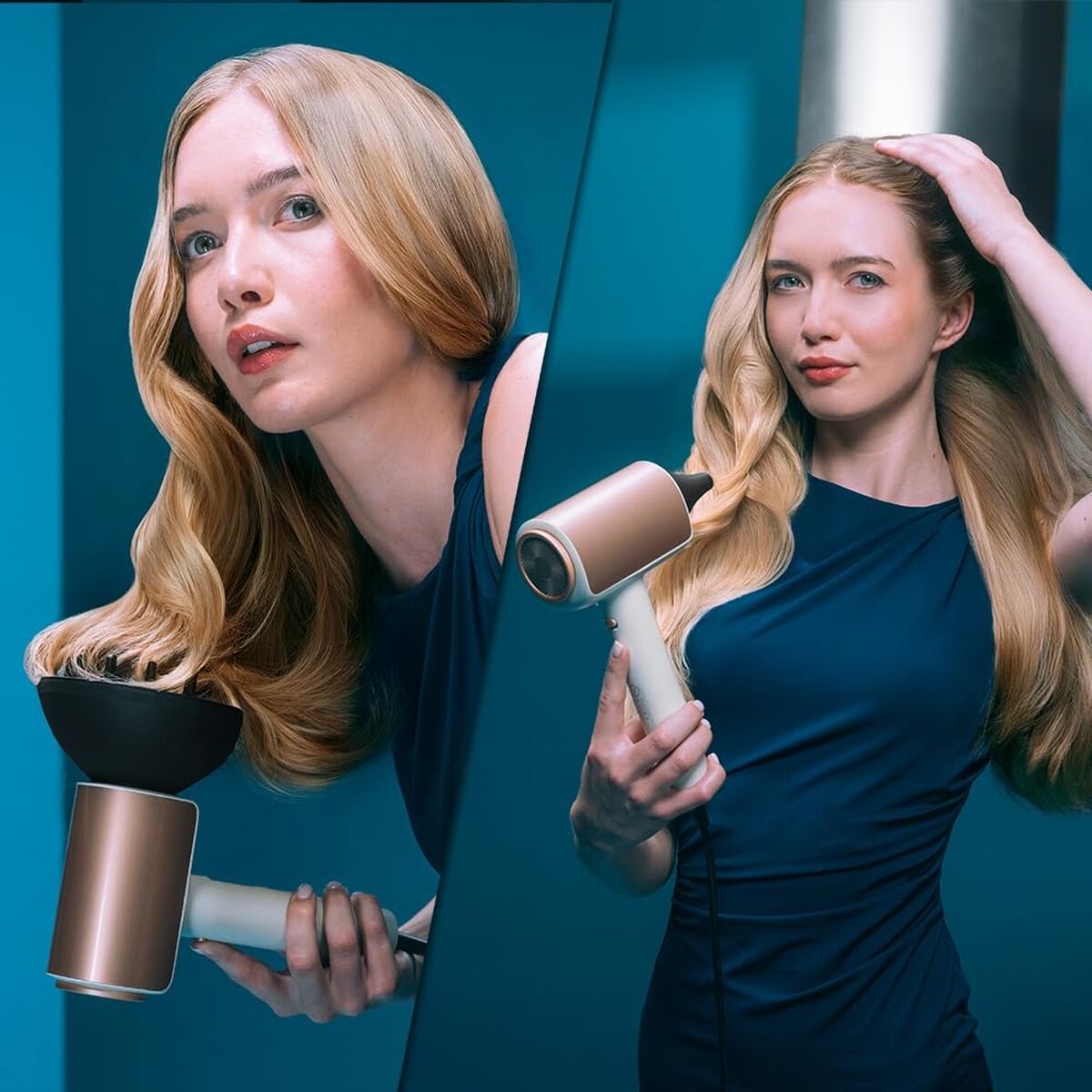 Cecotec Föhn DryGlam Nano Plasma 1600W Ionisator Stil Zwart Brushless