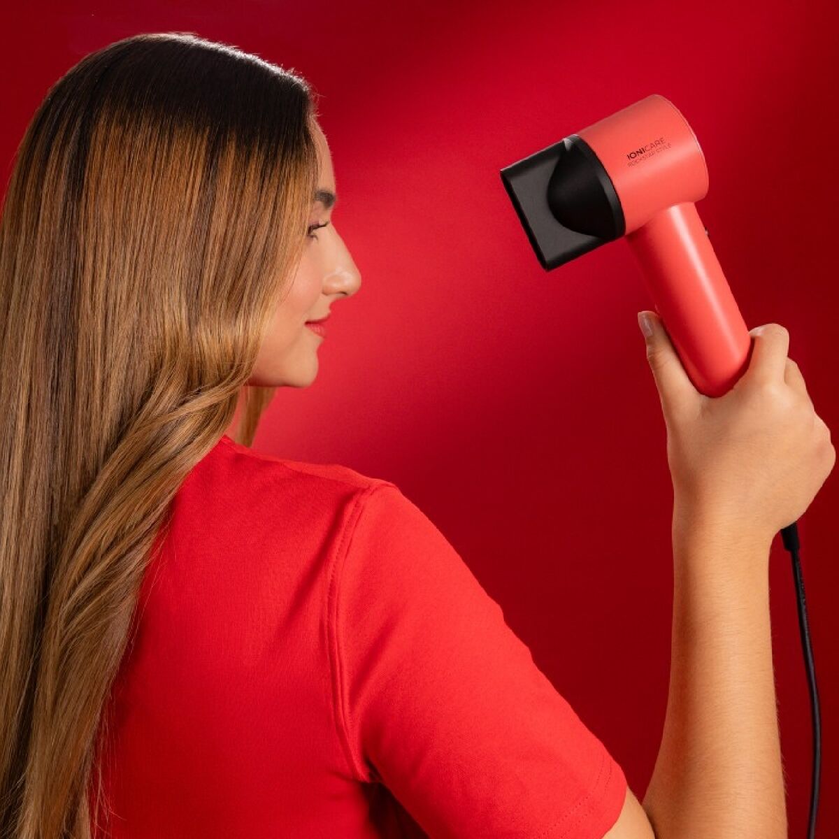 Föhn Cecotec RockStar Style Zwart Rood 1500 W Ionisch