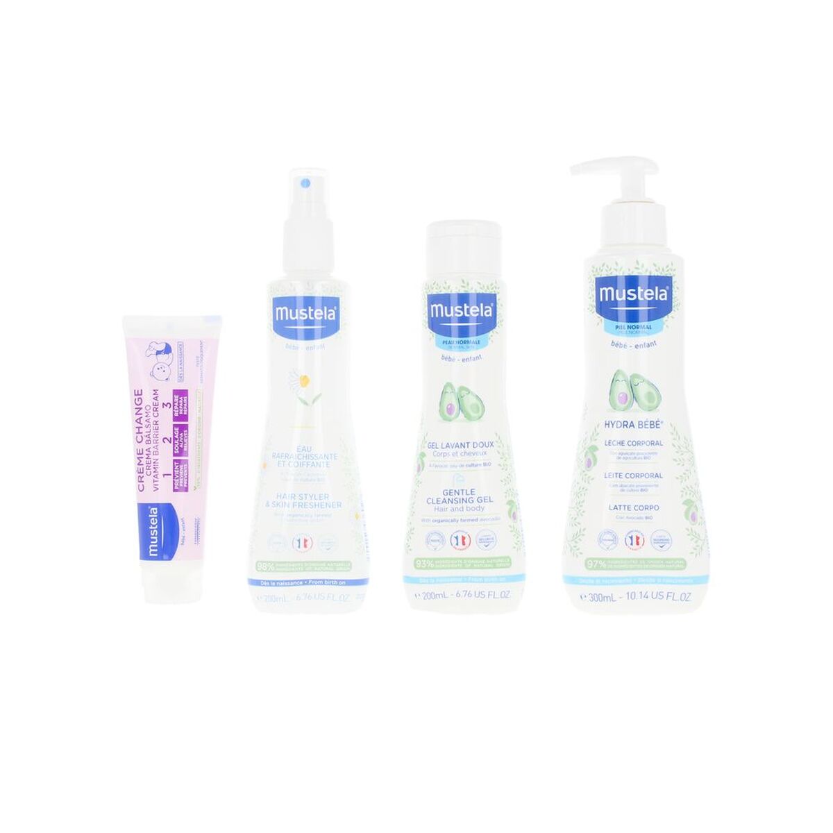 Hygiëneset Mustela BEBÉ - NIÑO 5 Onderdelen - Baby, Hygiëne en verzorging - Mustela