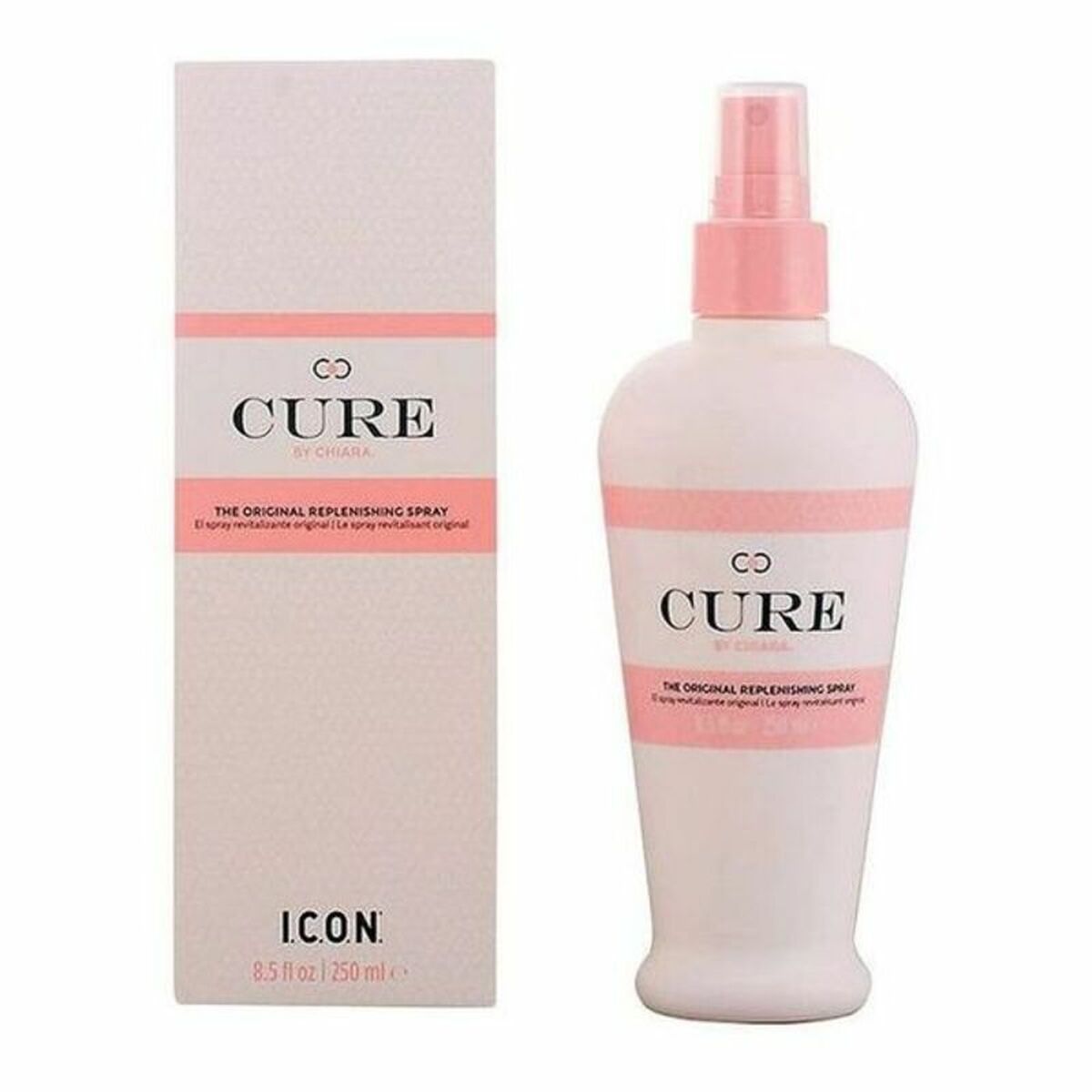 Vochtinbrengende Spray I.c.o.n. Cure By Chiara 250 ml - Schoonheid, Haarverzorging - I.c.o.n.