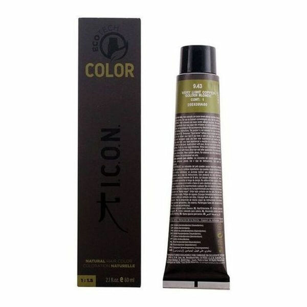 Gepigmenteerde crème Ecotech Color I.c.o.n. Ecotech Color Nº 9,43 Very Light Copper Golden Blonde 60 ml