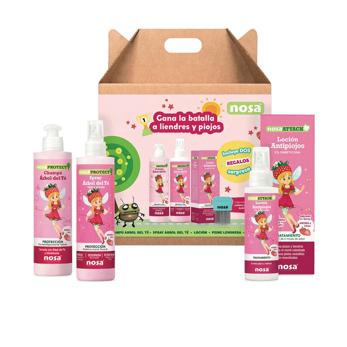 Hygiëneset Nosa Healthcare PROTECT 4 Onderdelen - Baby, Hygiëne en verzorging - Nosa Healthcare