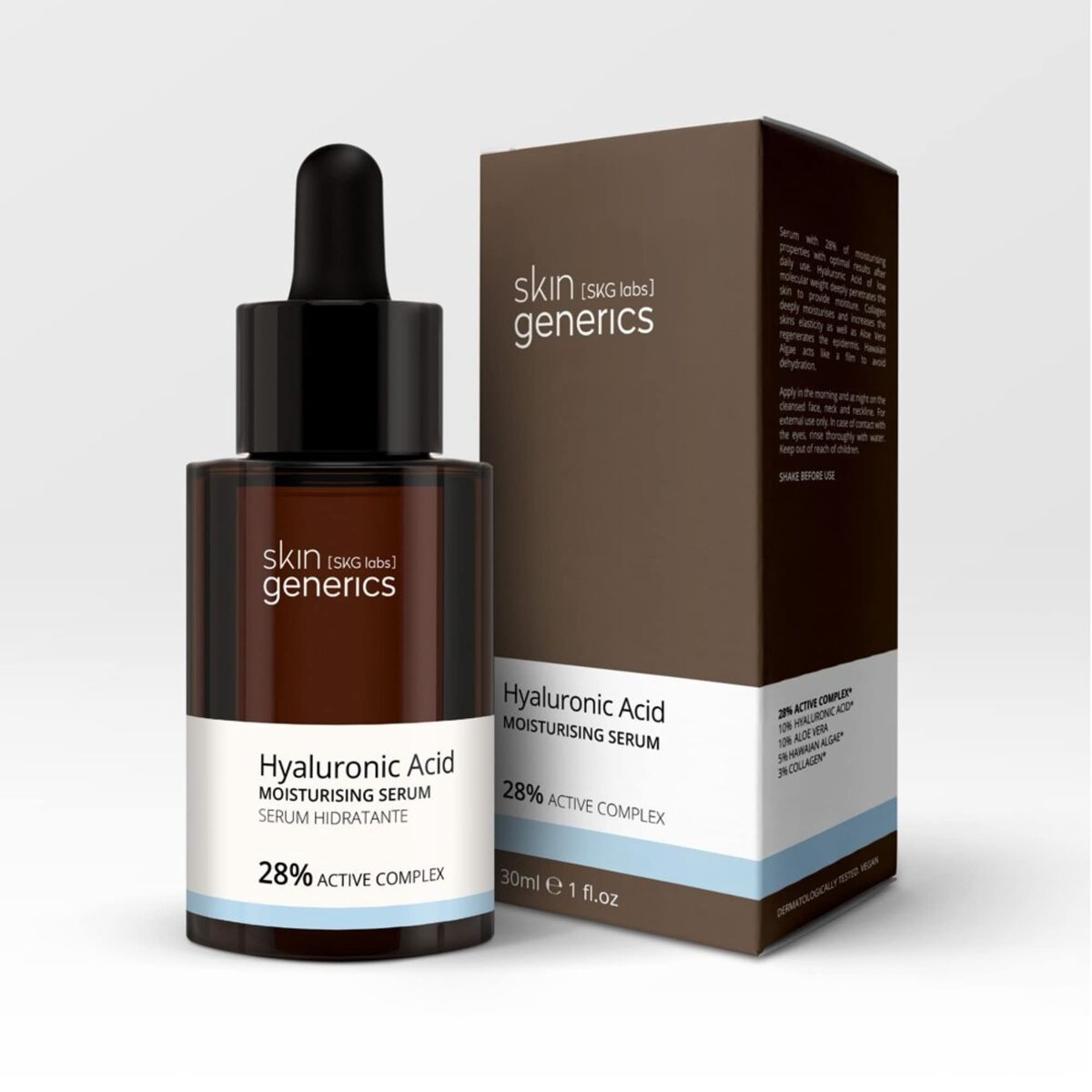 Gezichtsserum Skin Generics   30 ml Hyaluronzuur - Schoonheid, Huidverzorging - Skin Generics