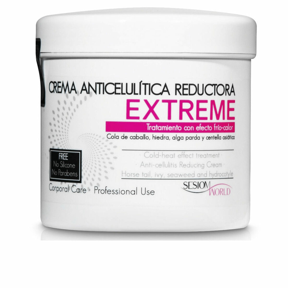 Anti - Cellulitis Crème SesioMWorld EXTREME 500 ml - Schoonheid, Huidverzorging - SesioMWorld