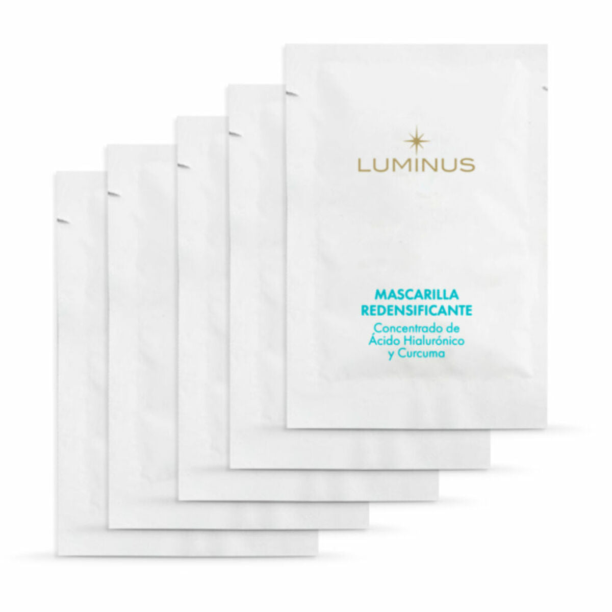 Gezichtsmasker Luminus Hyaluronzuur (5 x 10 ml) - Schoonheid, Huidverzorging - Luminus