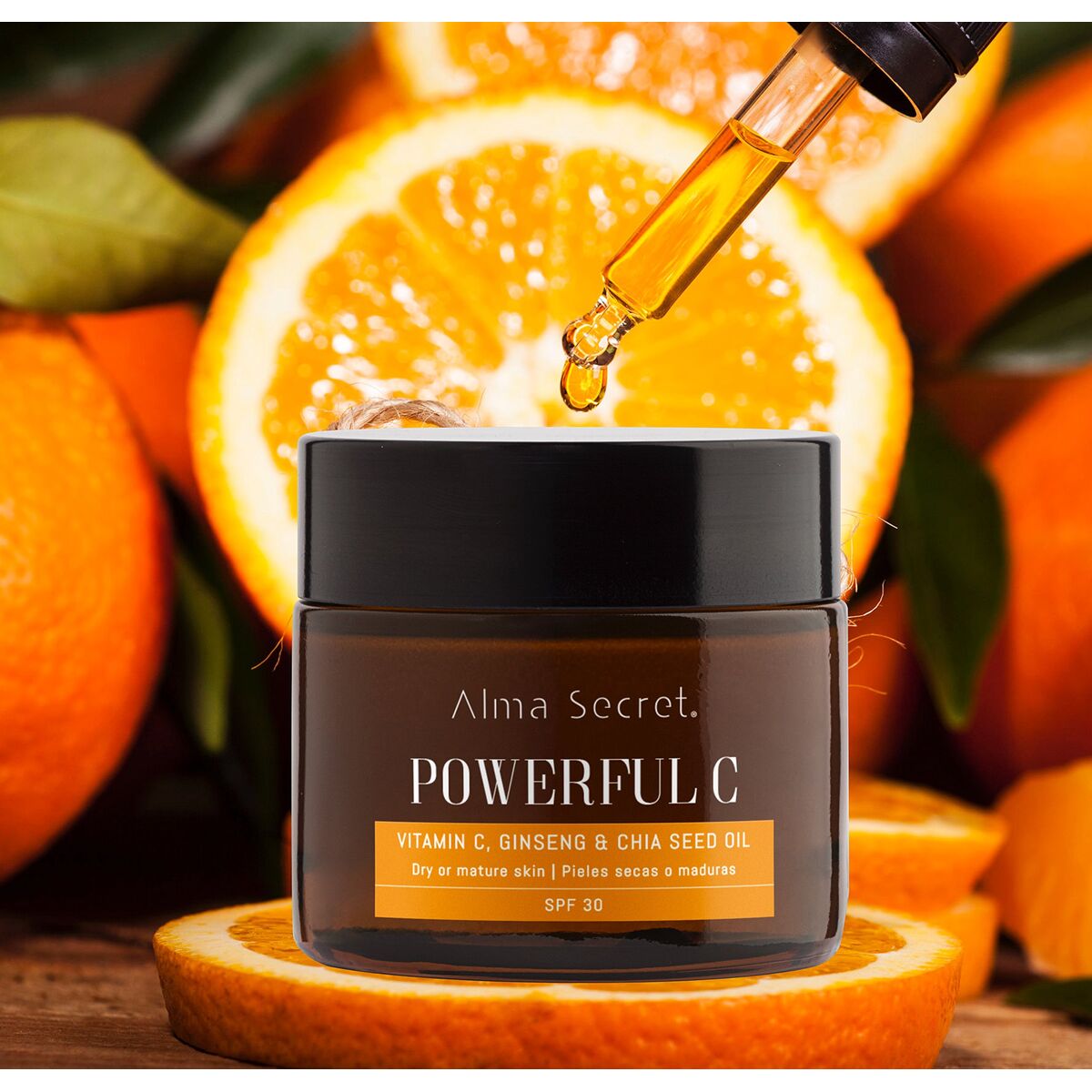 Anti - Veroudering Crème Alma Secret Powerful C Spf 30 50 ml - Schoonheid, Huidverzorging - Alma Secret