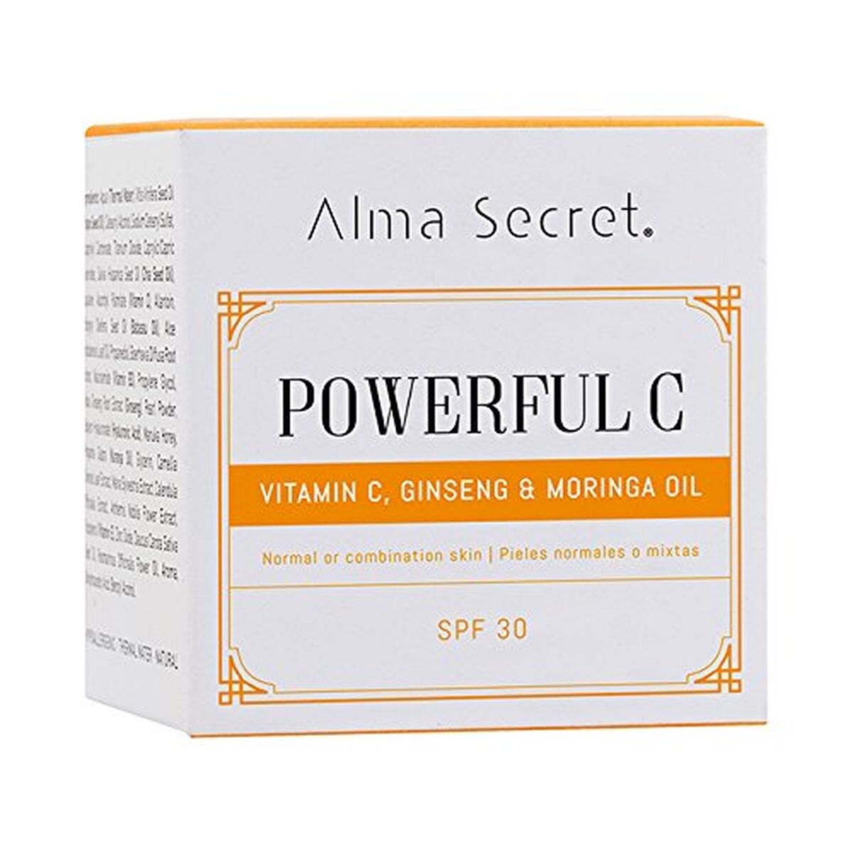 Highlighting Crème Alma Secret Powerful C Spf 30 50 ml Anti - Aging Oranje - Schoonheid, Huidverzorging - Alma Secret