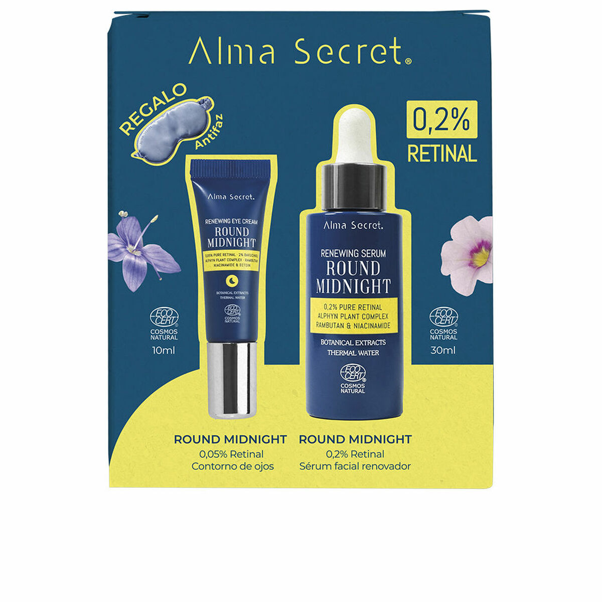 Schoonheidsset Alma Secret FACIAL ALMA SECRET 10 ml 3 Onderdelen - Schoonheid, Huidverzorging - Alma Secret