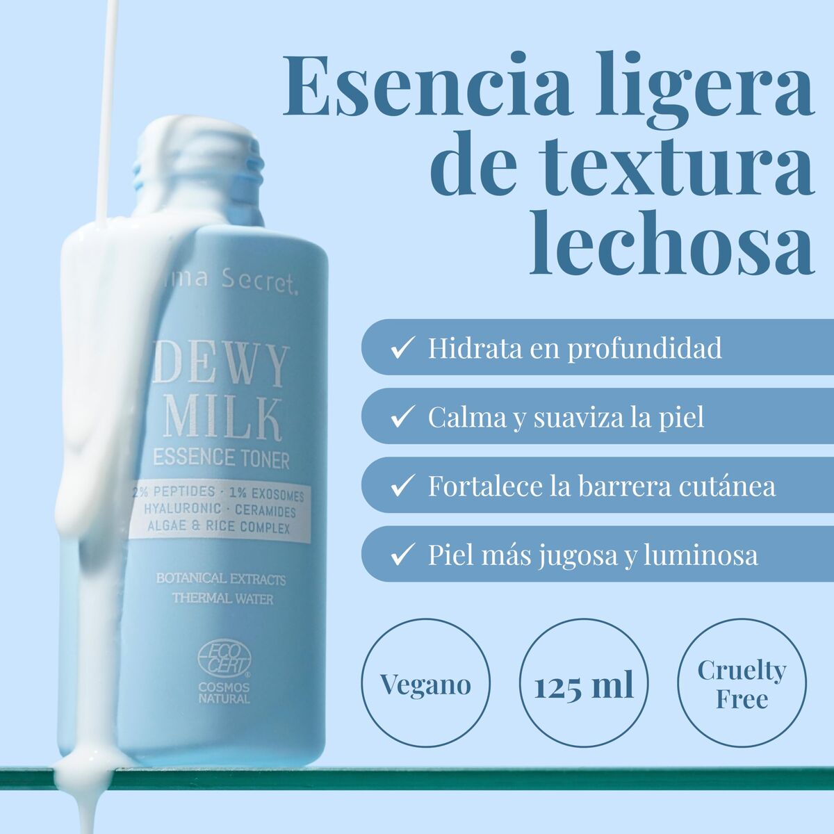Gezichtsreinigingsgel Alma Secret DEWY MILK 125 ml - Schoonheid, Huidverzorging - Alma Secret
