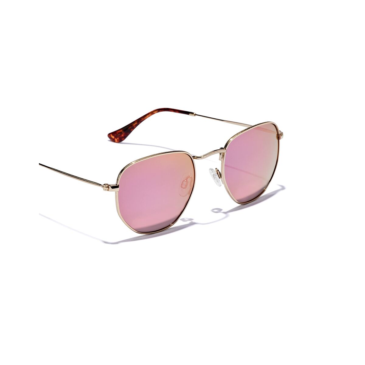 Zonnebril Uniseks Hawkers SIXGON DRIVE Gouden Ø 51 mm Paars - Sieraden, Unisex voor volwassene - Hawkers