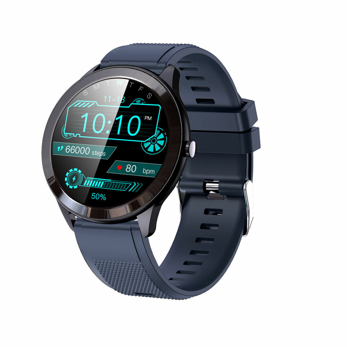 Smartwatch LEOTEC Wave Blauw IPS 200 mAh Bluetooth 5.0 1,28"