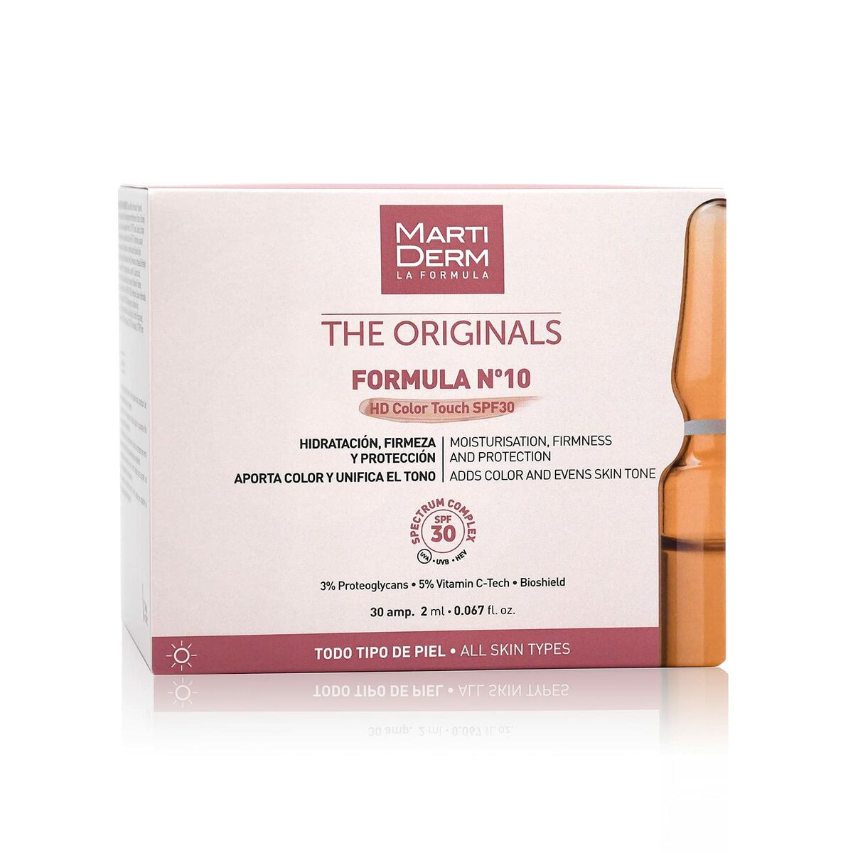 Gezichtscrème Martiderm THE ORIGINALS Spf 30 2 ml - Schoonheid, Huidverzorging - Martiderm