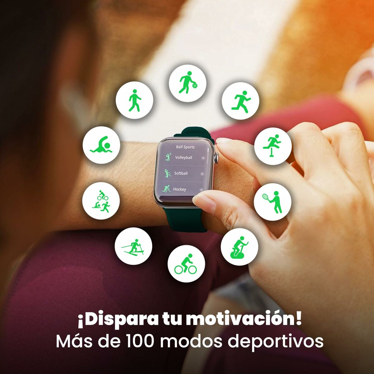 Smartwatch SPC Smartee Duo 2 9650N Zwart 1,8"