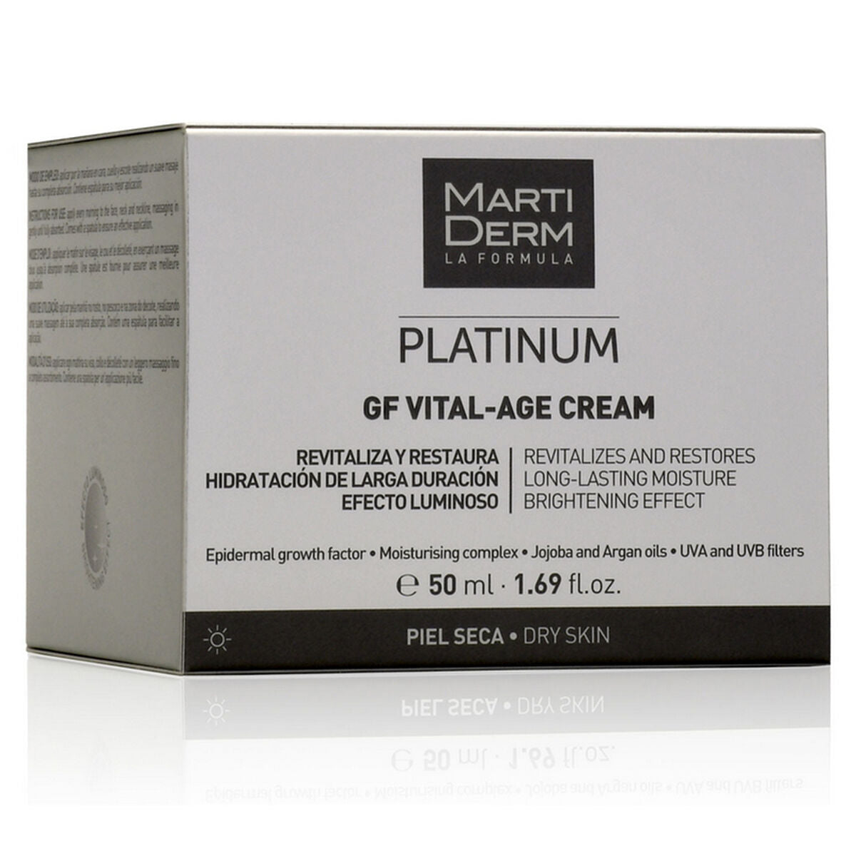 Vochtinbrengende Dagcrème Martiderm Platinum Gf Vital Age Spf 15 50 ml - Schoonheid, Huidverzorging - Martiderm
