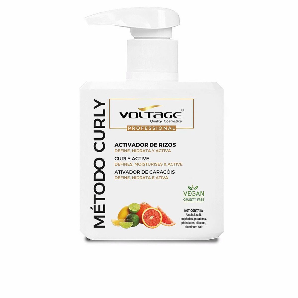 Kruldefiniërende Crème Voltage Activador Rizos 500 ml - Schoonheid, Haarverzorging - Voltage