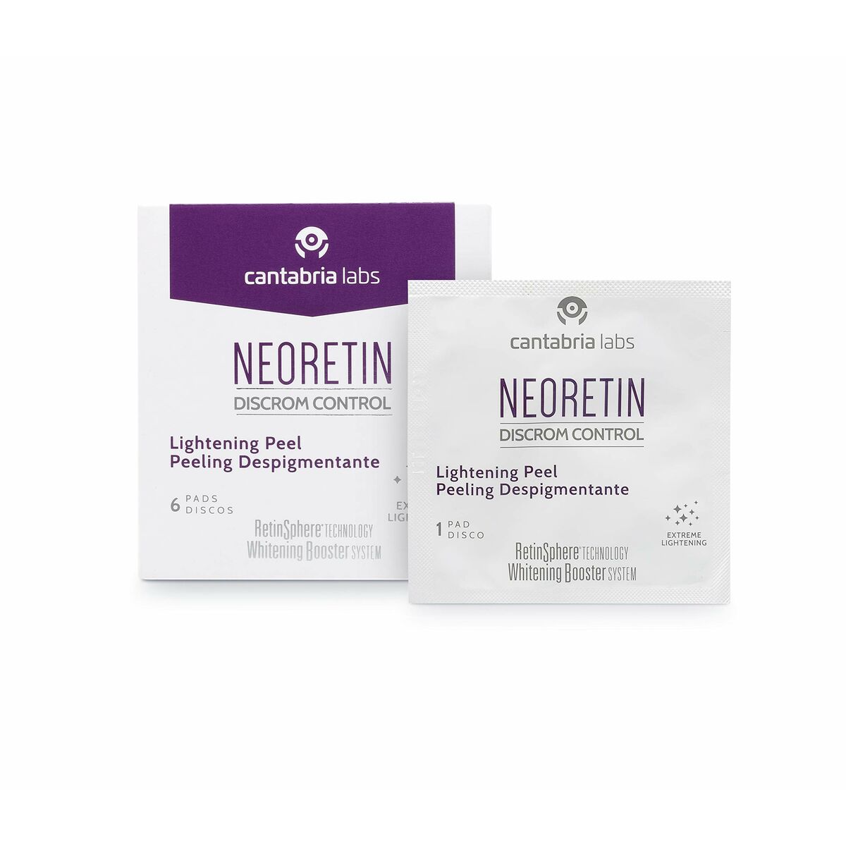 Gezicht Exfoliator Neoretin Neoretin Discrom Control 6 Stuks - Schoonheid, Huidverzorging - Neoretin