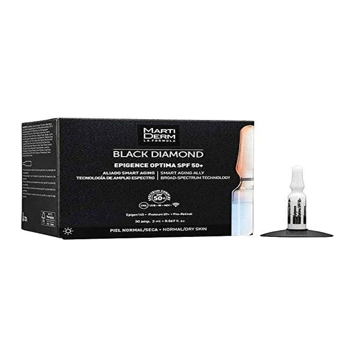 Badborstel Martiderm BLACK DIAMOND Spf 50 2 ml