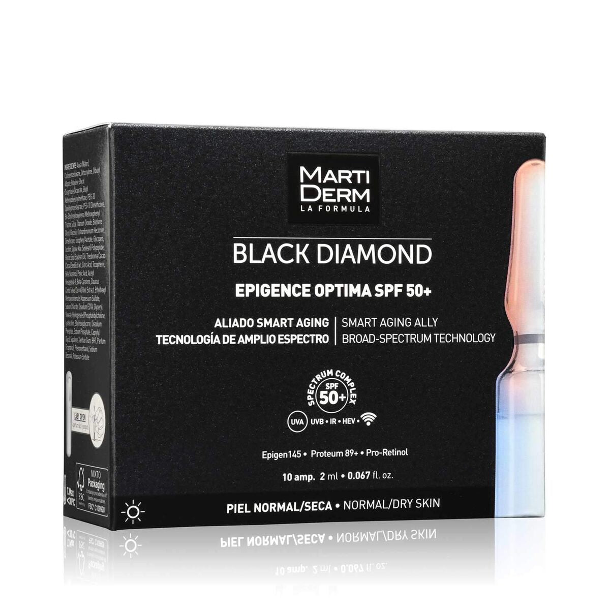 Dagcrème Martiderm BLACK DIAMOND Spf 50 2 ml - Schoonheid, Huidverzorging - Martiderm