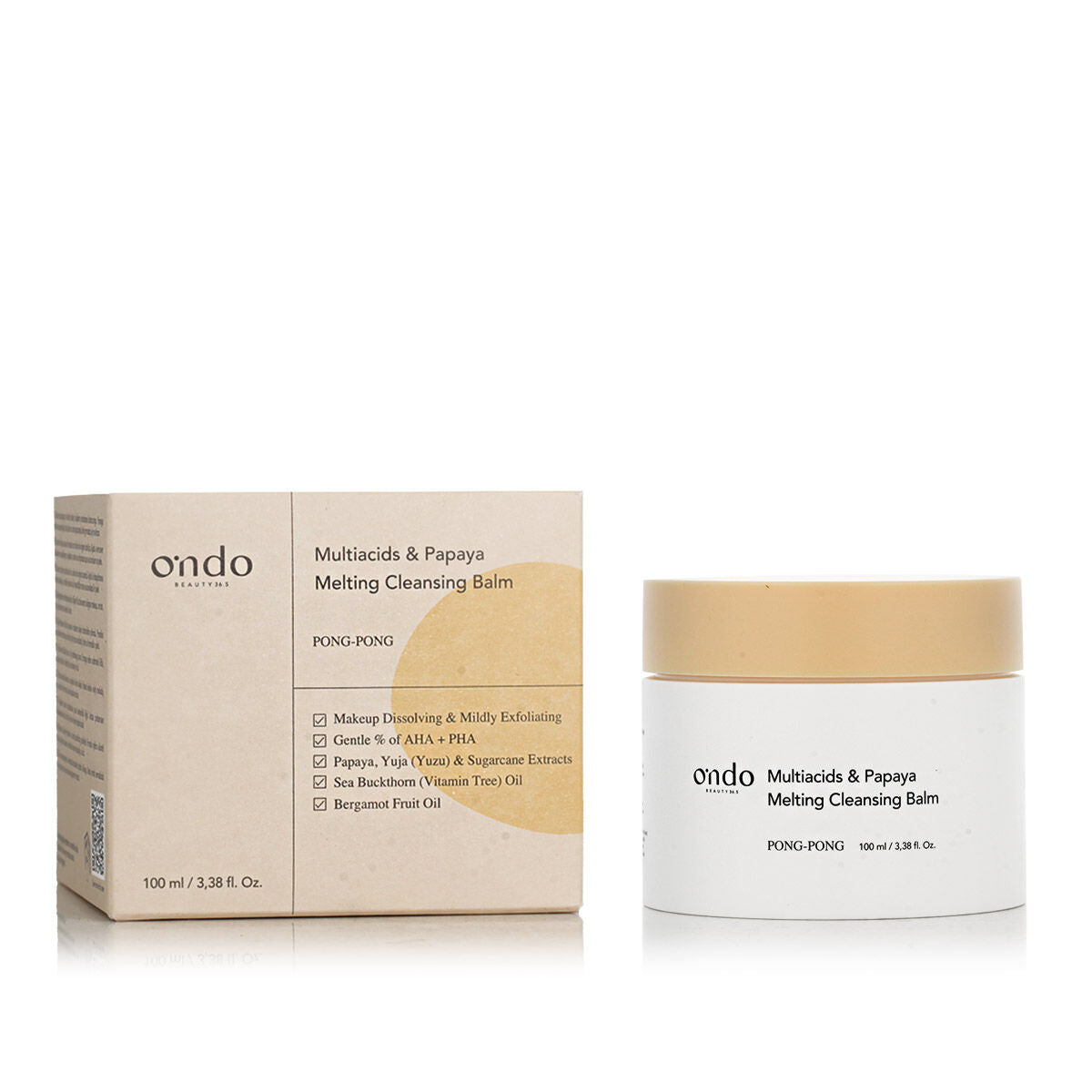 Reinigingscrème Ondo Beauty 36.5 MULTIACIDS & PAPAYA - Schoonheid, Huidverzorging - Ondo Beauty 36.5