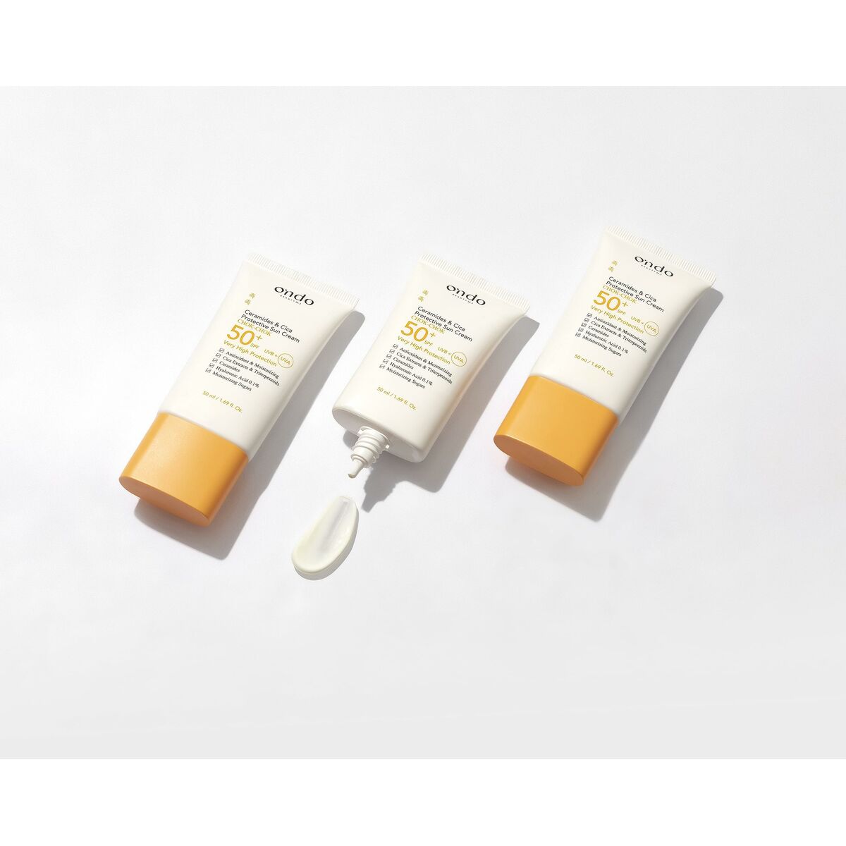 Gezichtszonnecrème Ondo Beauty 36.5 CERAMIDE & CICA 50 ml - Schoonheid, Huidverzorging - Ondo Beauty 36.5