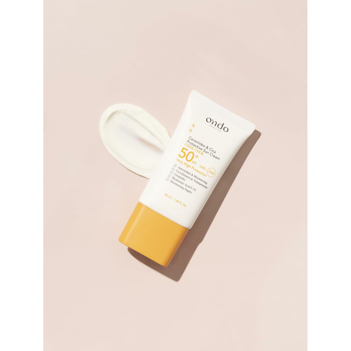 Gezichtszonnecrème Ondo Beauty 36.5 CERAMIDE & CICA 50 ml - Schoonheid, Huidverzorging - Ondo Beauty 36.5