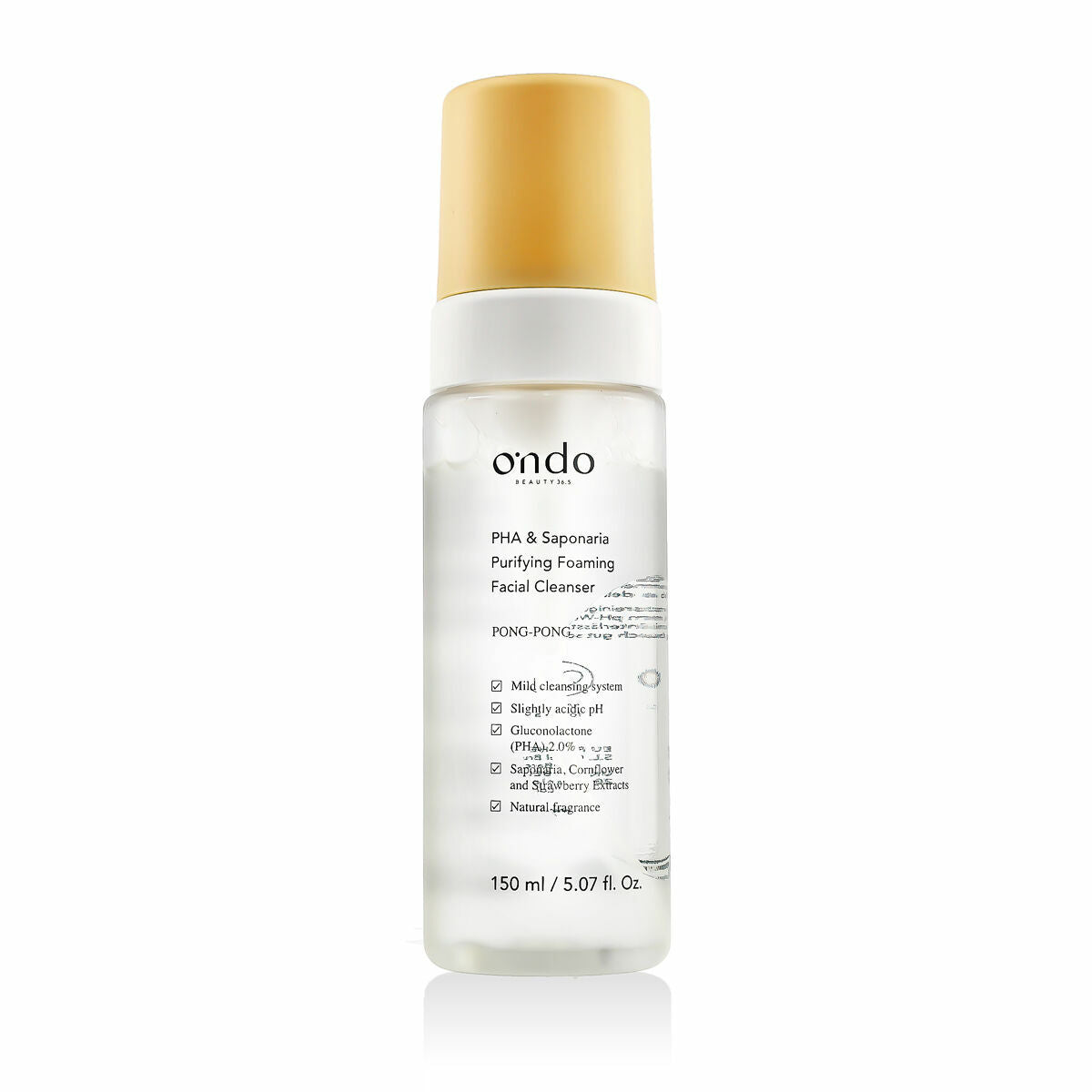 Reinigingsschuim Ondo Beauty 36.5 PHA & SAPONARIA 150 ml - Schoonheid, Huidverzorging - Ondo Beauty 36.5