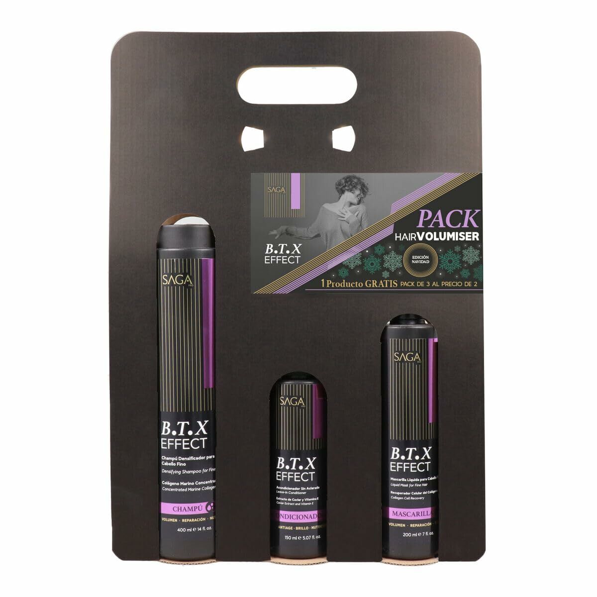 Kappersset Saga Pro Pack B.T.X Effect - Schoonheid, Haarverzorging - Saga Pro