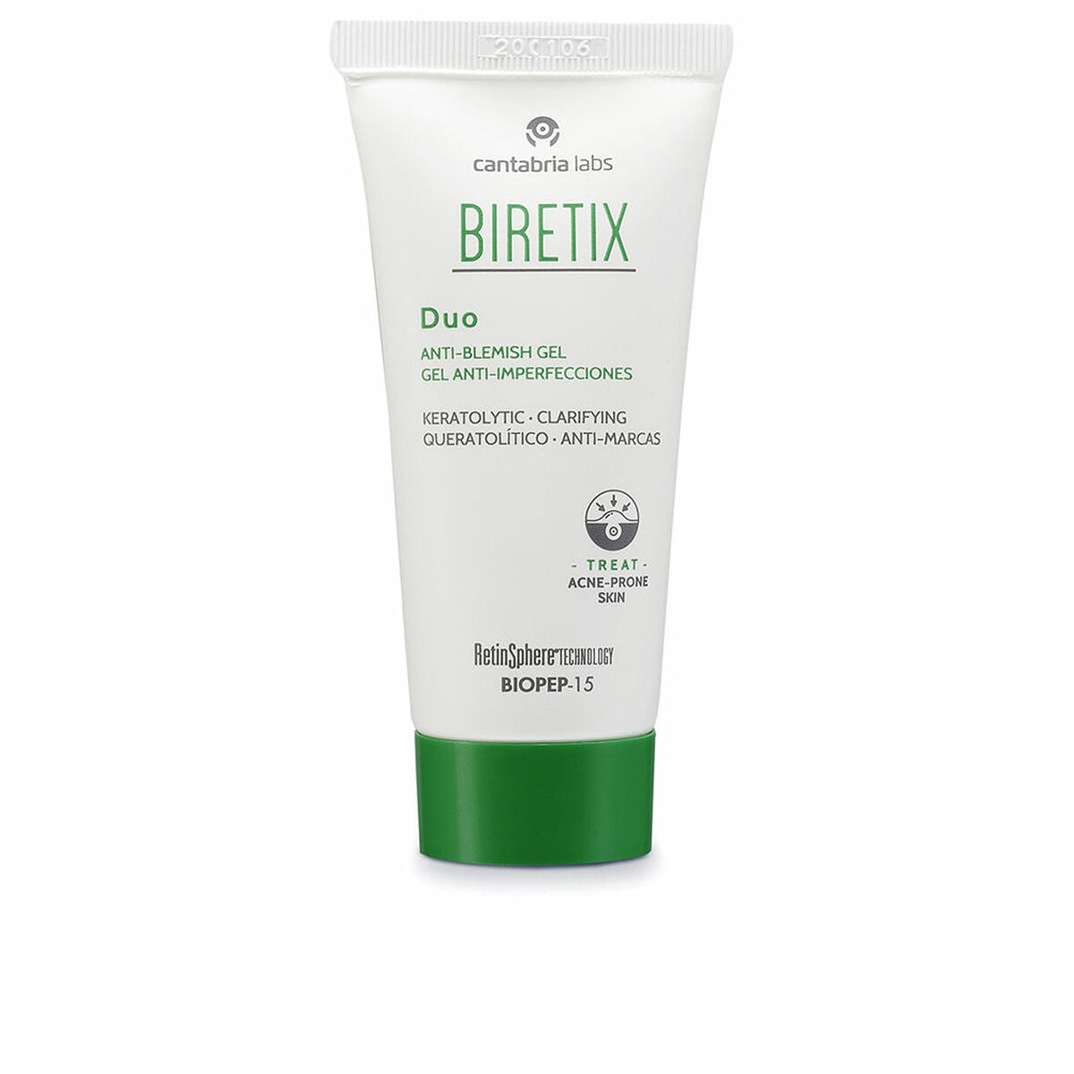 Anti - imperfectiebehandeling BIRETIX 30 ml Gel - Schoonheid, Huidverzorging - BIRETIX