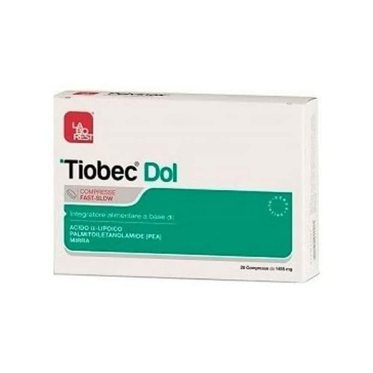 Tabletten Tiobec Tiobec Dol (20 Stuks)