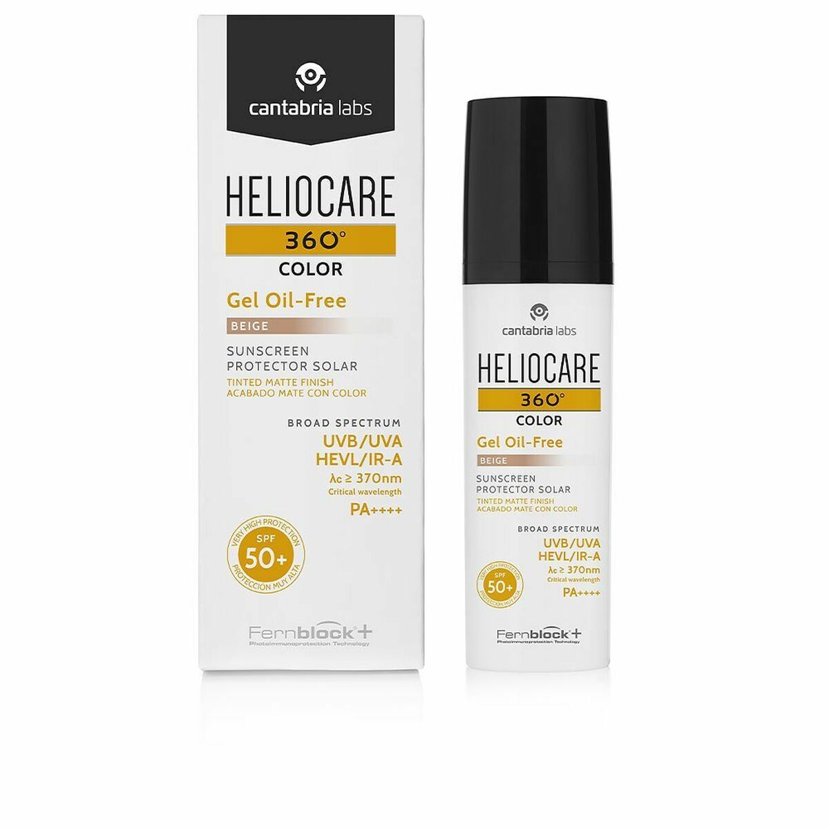 Zonnebrandcrème met Kleur Heliocare Color Beige Spf 50 Spf 50+ 50 ml Bruiner