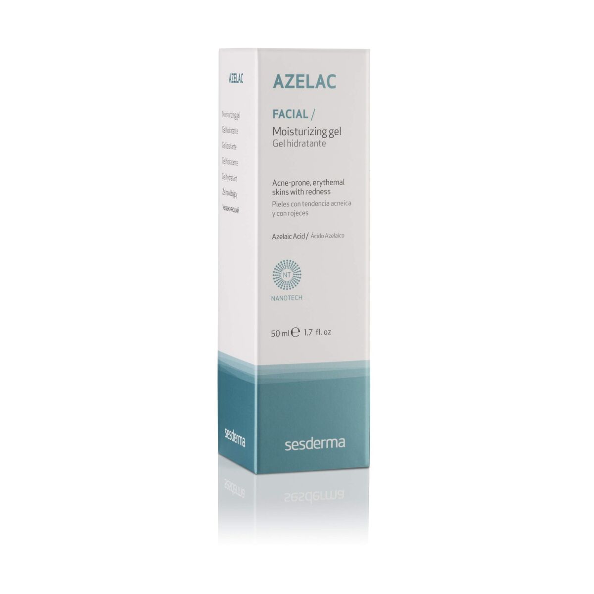 Vochtinbrengende Gel Sesderma Azelac 50 ml Acne - gevoelige huid - Schoonheid, Huidverzorging - Sesderma