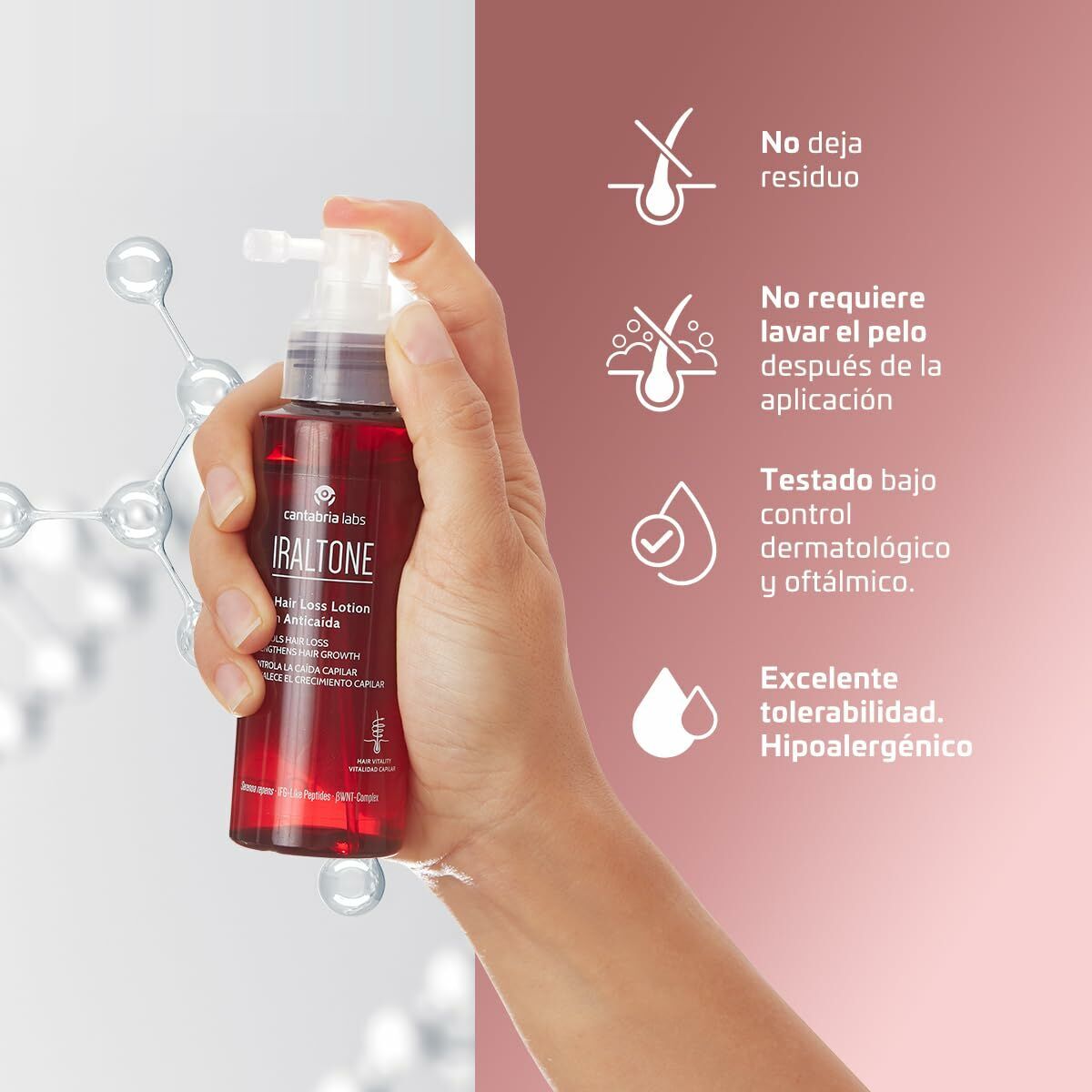 Anti - Haarverlies Lotion Iraltone IRALTONE CHAMPÚS Y LOCIONES 100 ml - Schoonheid, Haarverzorging - Iraltone