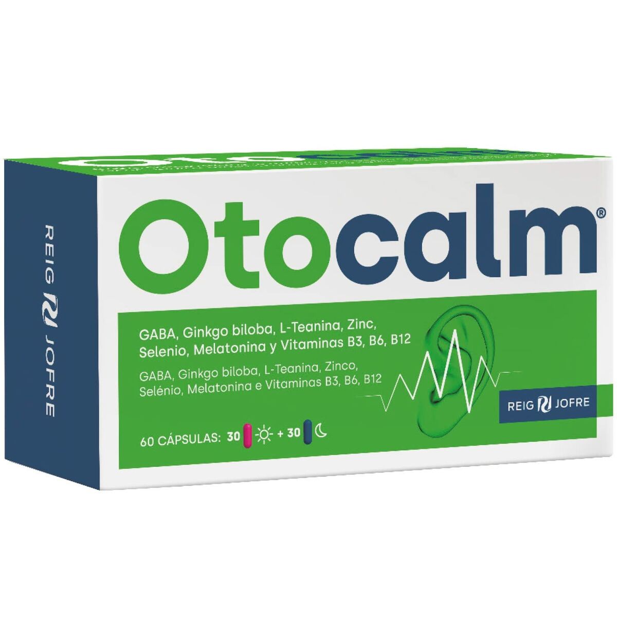 Anti Donkere Vlekken Behandeling Forté Pharma Otocalm 60 Capsules (60 Stuks) - Schoonheid, Huidverzorging - Forté Pharma