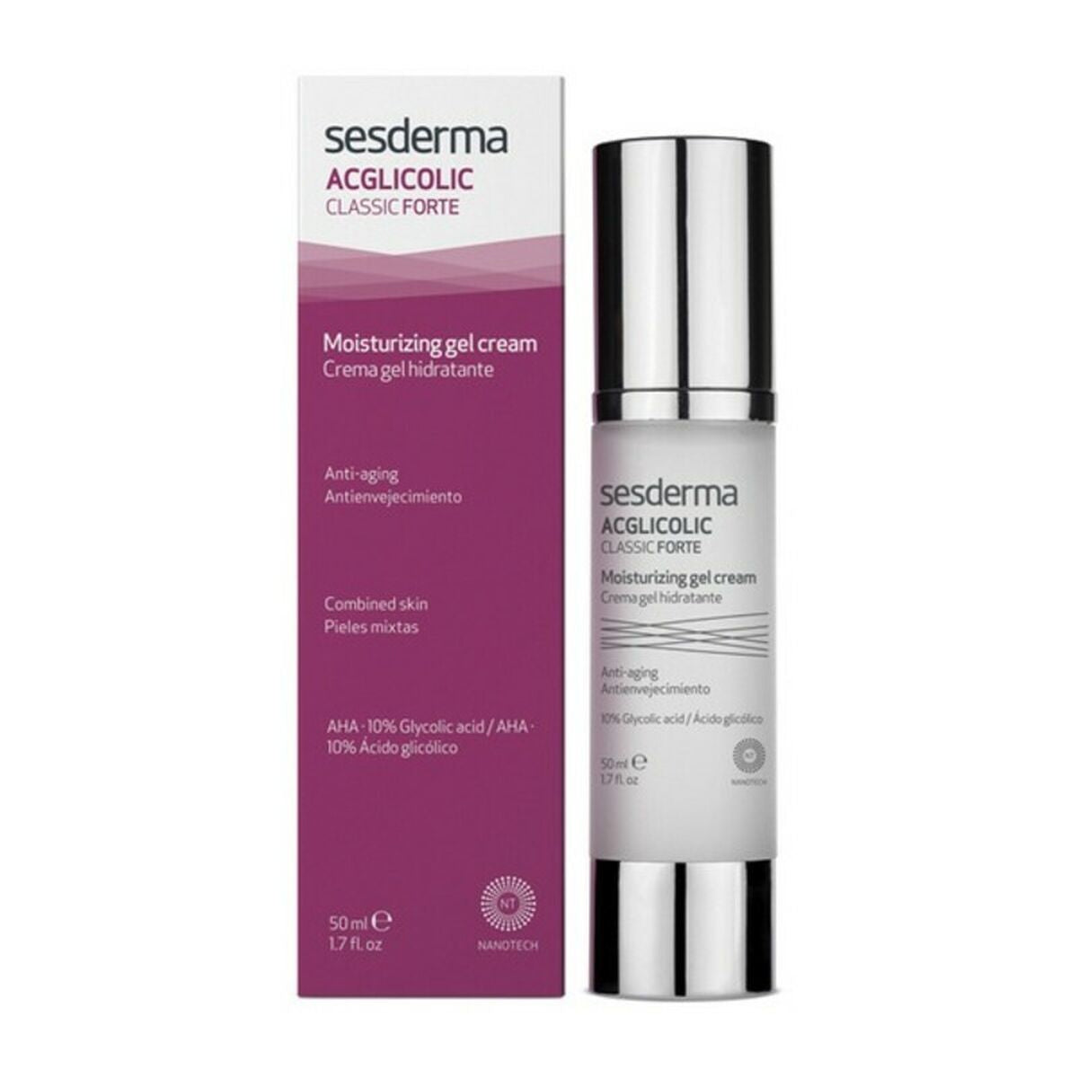 Anti - Rimpel Dagcrème Sesderma Acglicolic 50 ml - Schoonheid, Huidverzorging - Sesderma