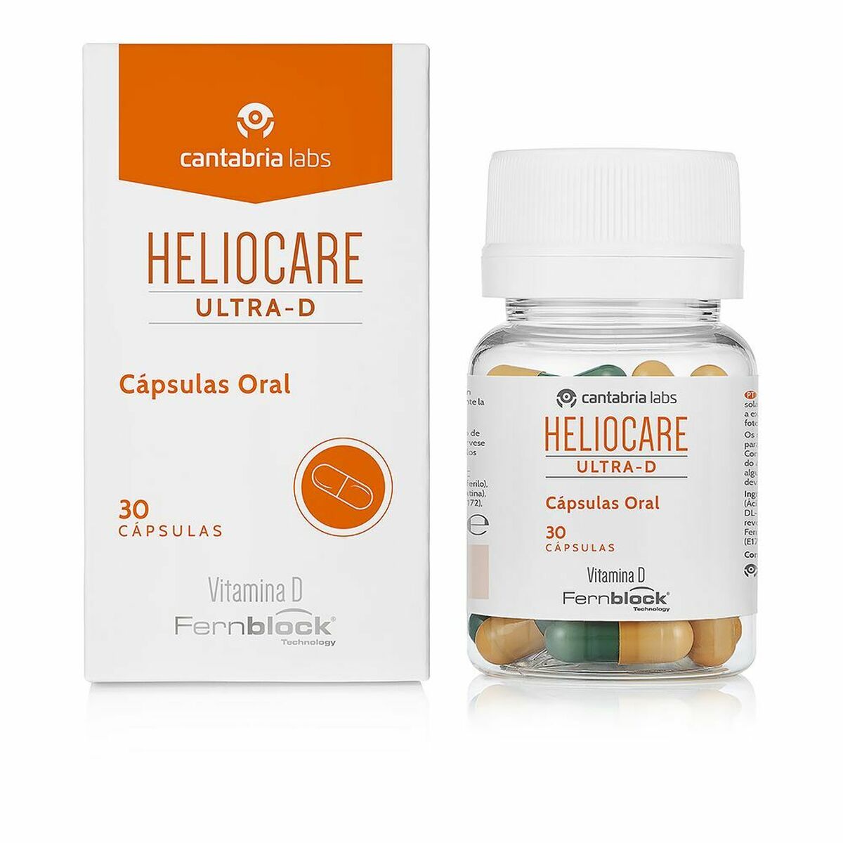 Capsules Heliocare Ultra - D Zonnebescherming (30 Stuks) - Schoonheid, Huidverzorging - Heliocare
