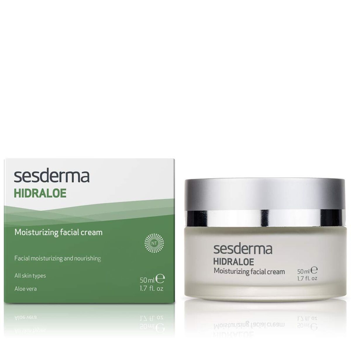 Hydraterende Gezichtscrème Sesderma Hidraloe 50 ml - Schoonheid, Huidverzorging - Sesderma