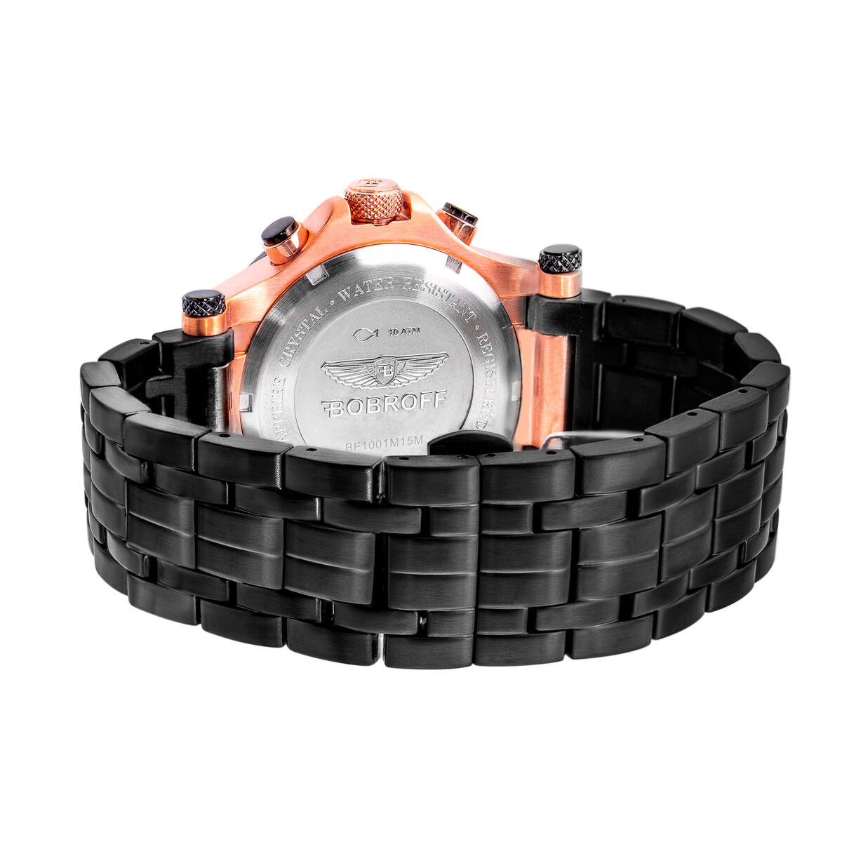 Horloge Heren Bobroff BF1001M15M (Ø 44 mm) - Klokken, Heren - Bobroff