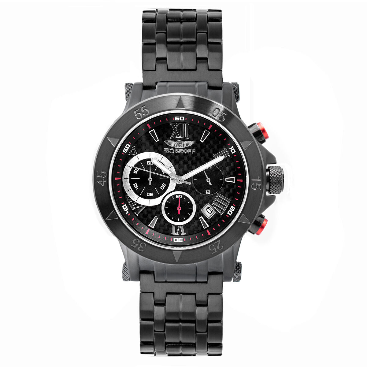 Horloge Heren Bobroff BF1001M41M (Ø 44 mm) - Klokken, Heren - Bobroff