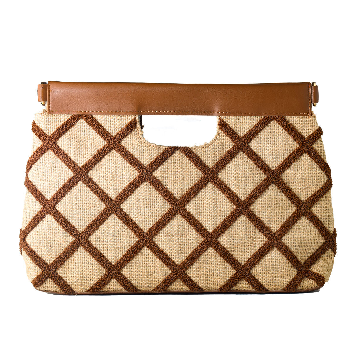 Handtas Dames Laura Ashley VALETTA - QUILTED - TAN Bruin 30 x 20 x 9 cm - Bagage, Tassen - Laura Ashley