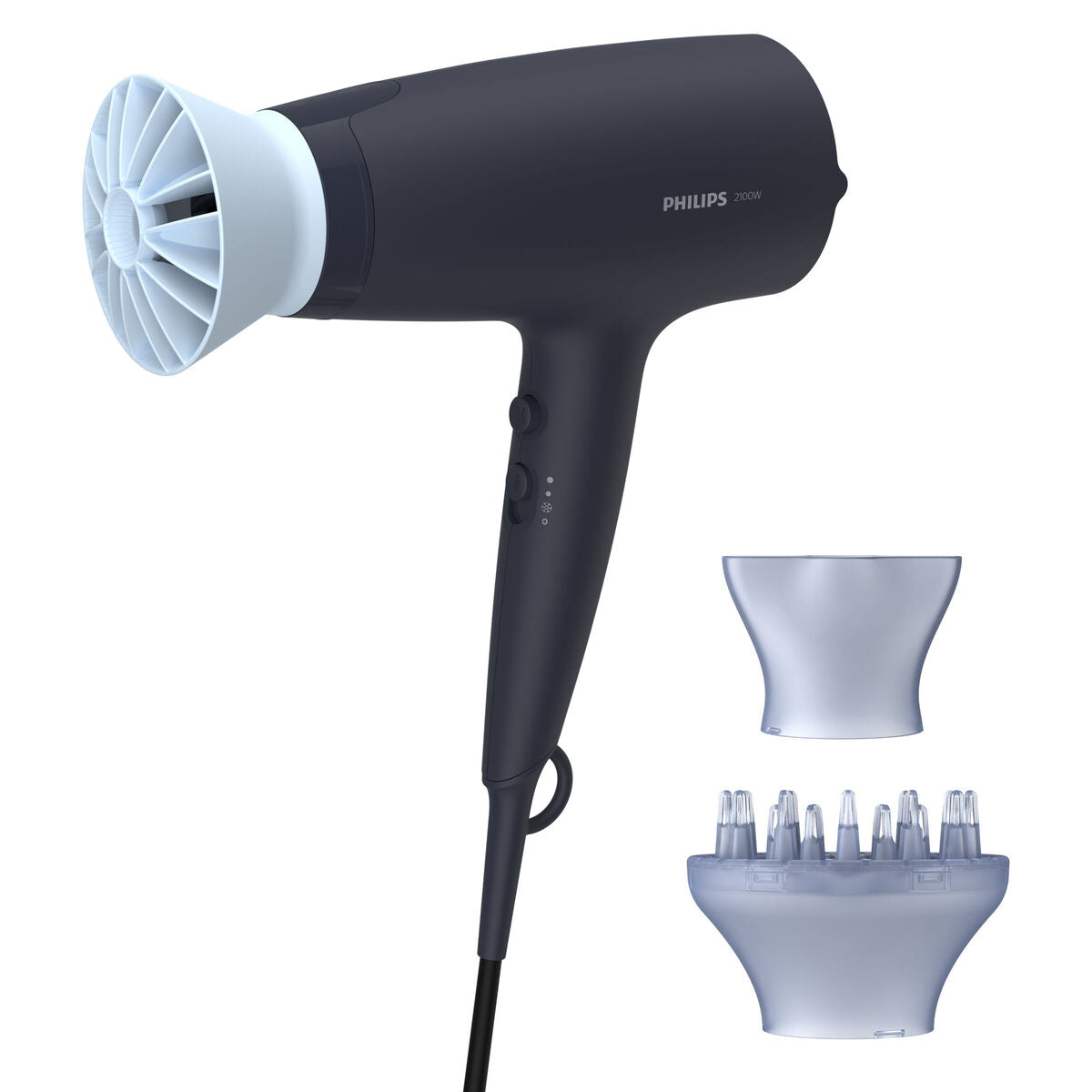 Föhn Philips 3000 BHD360/20 Secador Marineblauw deep blue 2100 W - Schoonheid, Haarverzorging - Philips