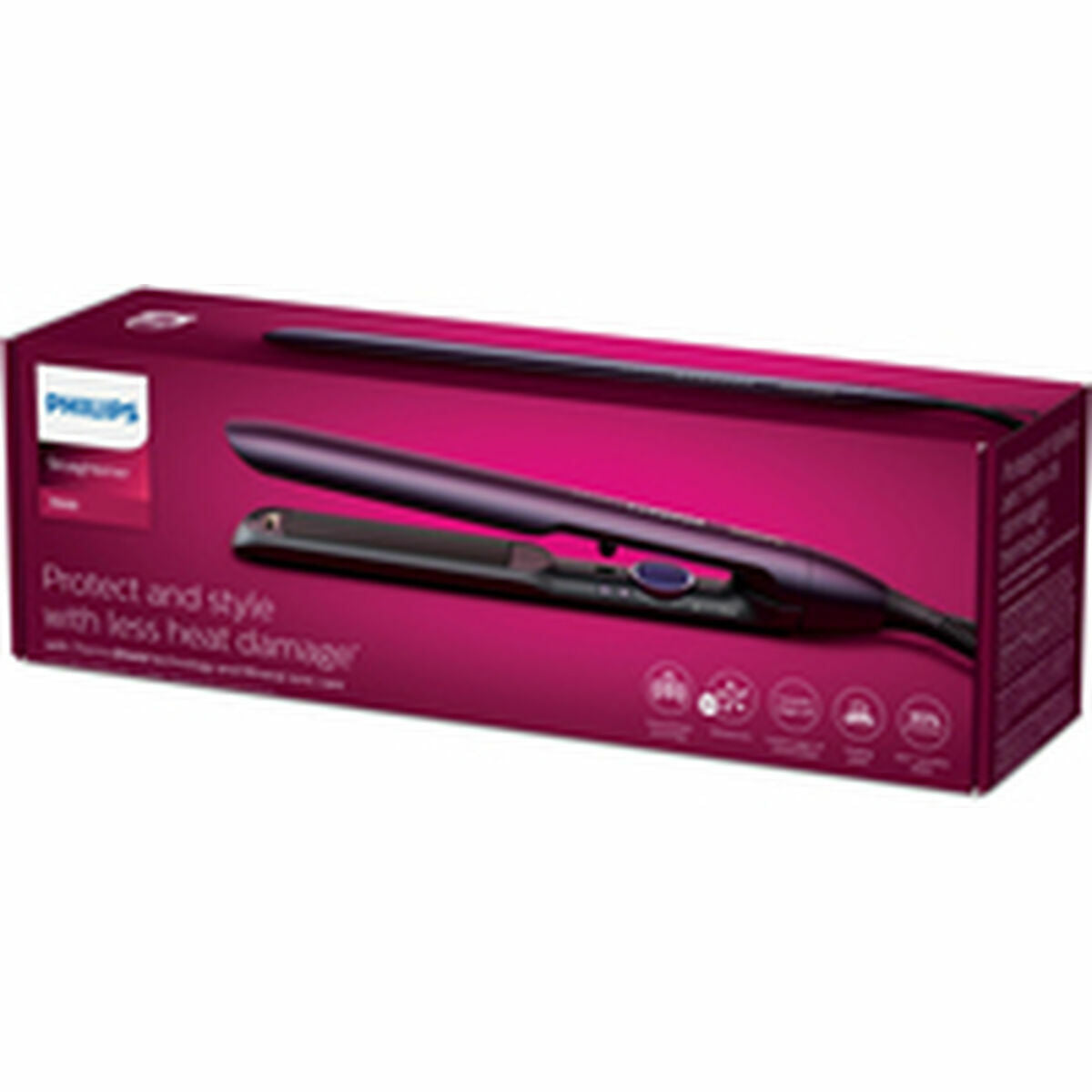 Stijltang Philips Paars - Schoonheid, Haarverzorging - Philips