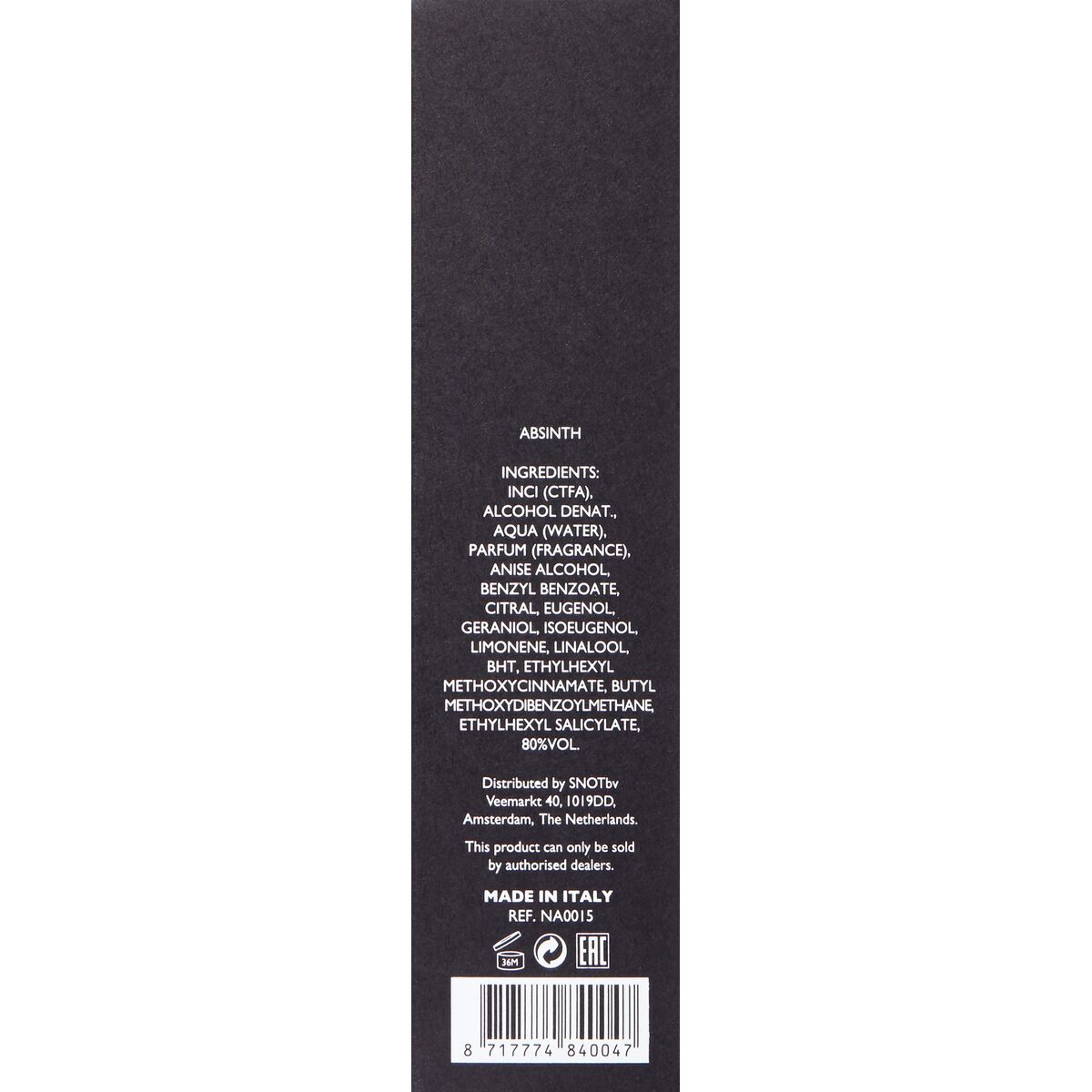 Schoonheid Water Nasomatto ABSINTH 30 ml - Schoonheid, Parfums en geuren - Nasomatto