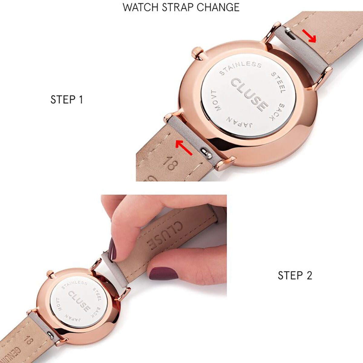 Horloge - armband Cauny CLS004 Roze - Klokken, Accessoires - Cauny