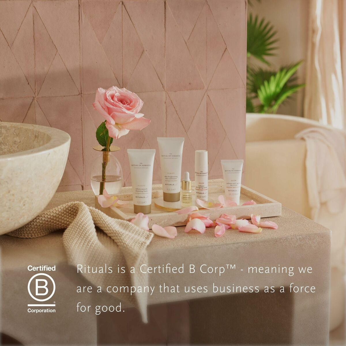 Schoonheidsset Rituals THE RITUAL OF NAMASTE 5 Onderdelen