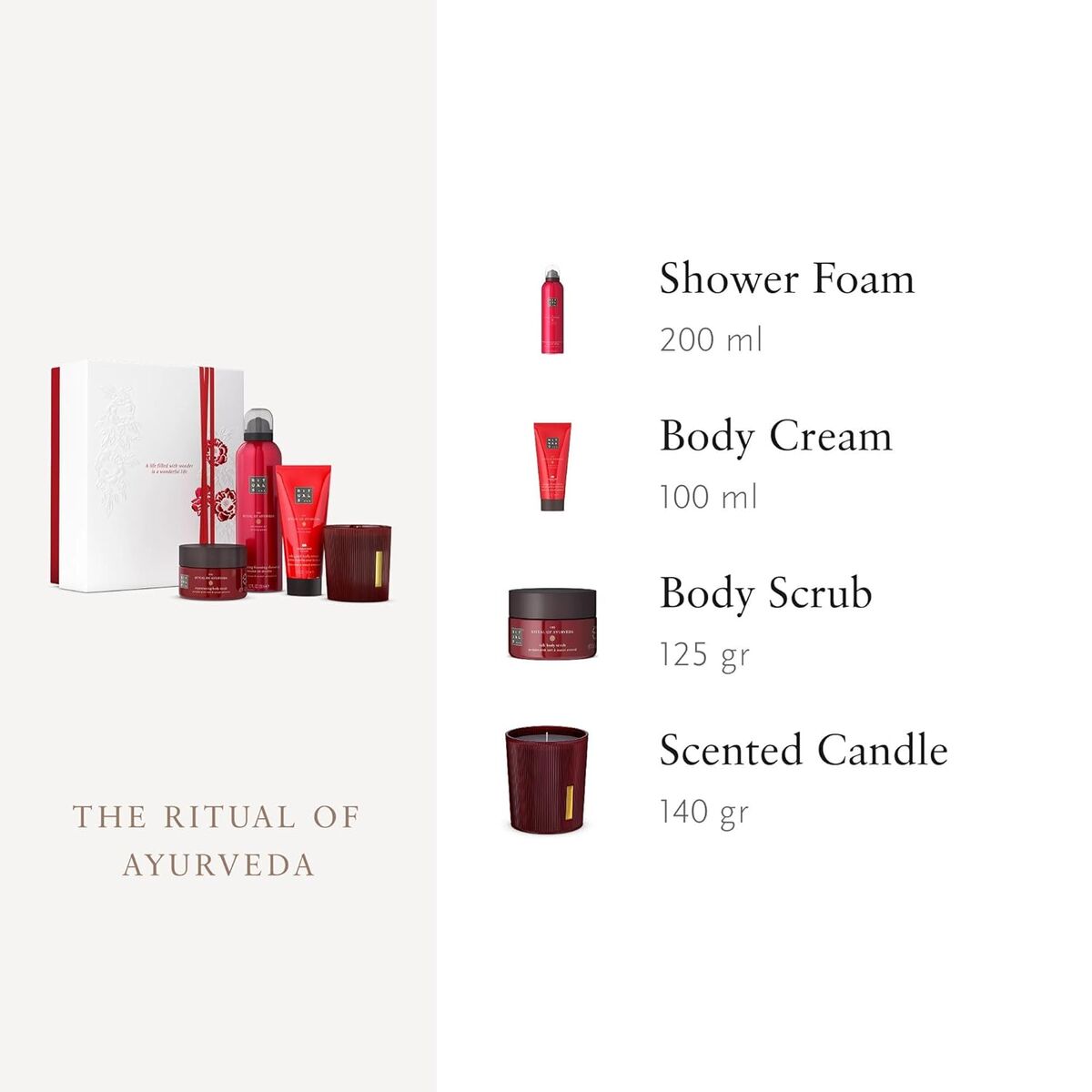 Badset Rituals THE RITUAL OF AYURVEDA 4 Onderdelen - Schoonheid, Huidverzorging - Rituals