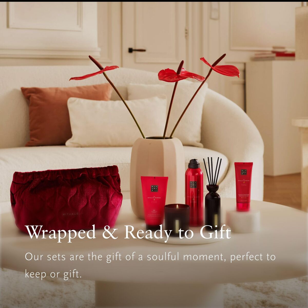 Body Lotion Rituals THE RITUAL OF AYURVEDA 5 Onderdelen