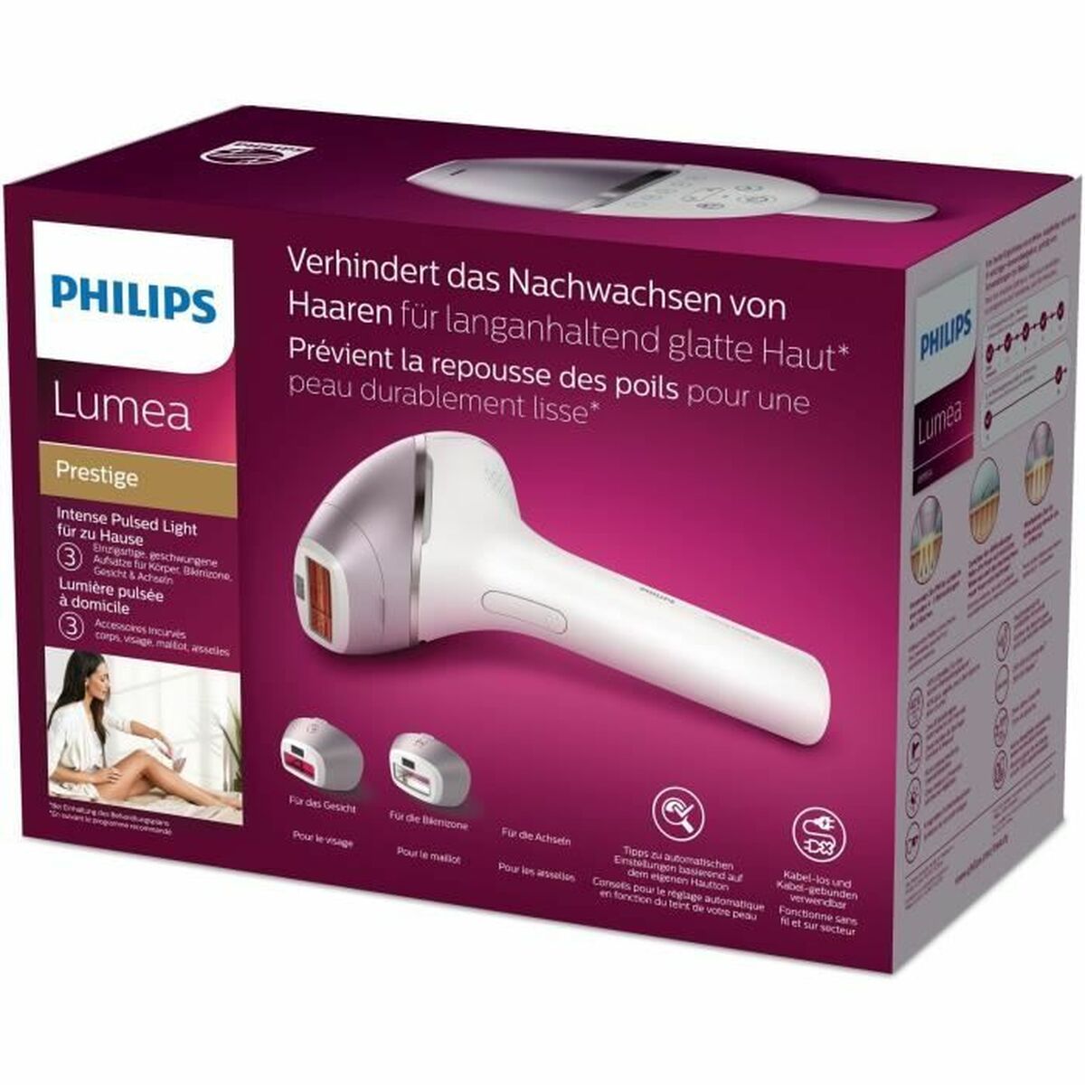 Elektrische IPL Hair Remover Philips - Schoonheid, Scheren en ontharen - Philips